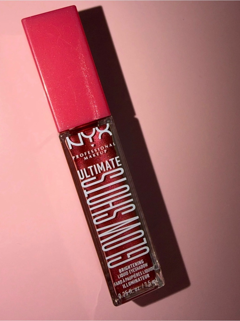 NYX Ultimate Glow Shots Liquid Eyeshadow - raspberry rave